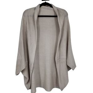 Soft Surroundings Open Front Soft Knit Cocoon Sweater Size Small/Medium